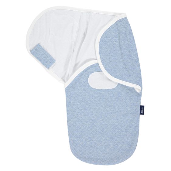Alvi Puck-Wickeltuch Harmonie - Special Fabric - Quilt Aqua