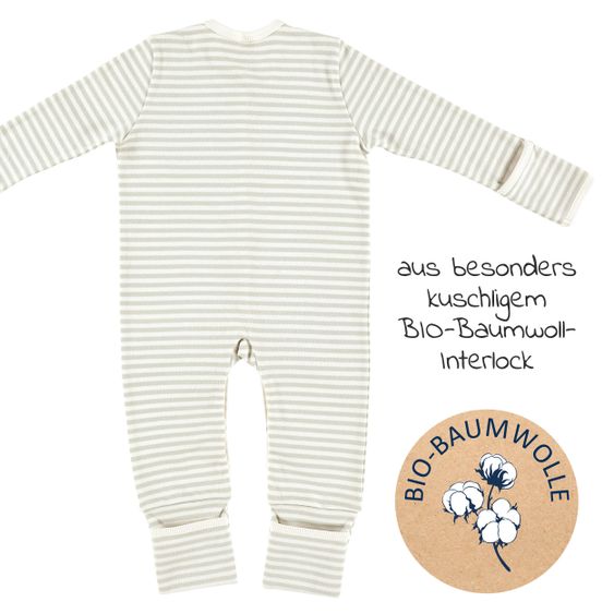 Alvi Schlafanzug Pyjama Organic Cotton - Faces - Gr. 50
