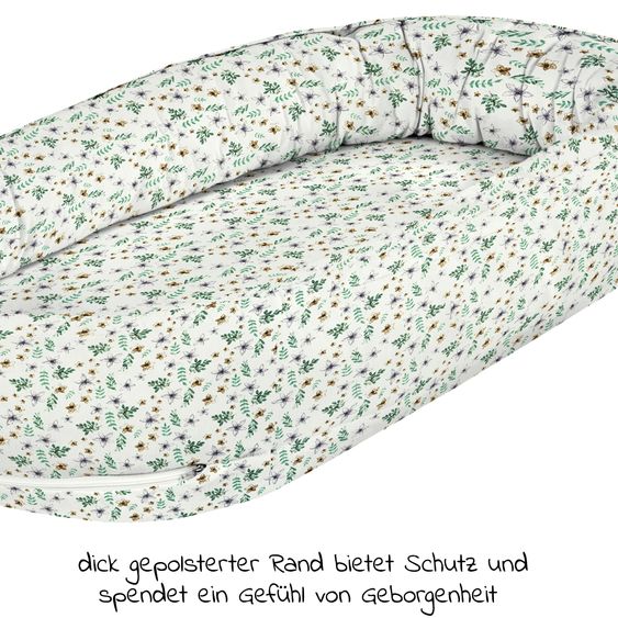 Alvi Organic cotton slumber nest - Petit Fleurs