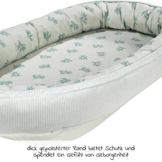 Alvi Schlummer-Nestchen Organic Cotton - Teddy 1961