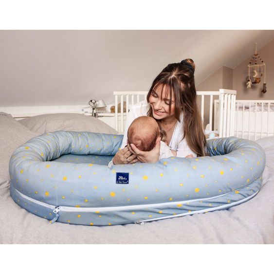 Alvi Schlummer-Nestchen XL aus Bio-Baumwolle - Der Kleine Prinz - Limited Edition