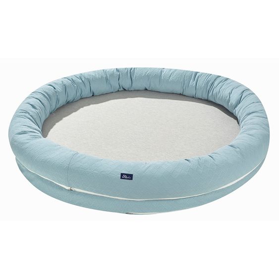Alvi Schlummer-Nestchen XL Special Fabric - Aqua Diamond