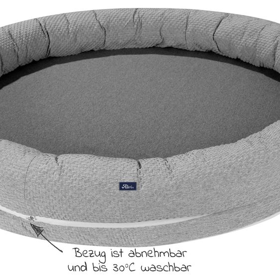 Alvi Schlummer-Nestchen XL Special Fabric - Piqué