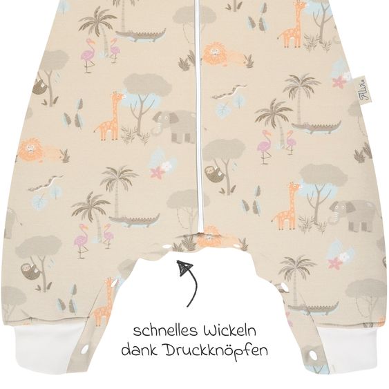 Alvi Sleep-Overall - Jungle - Gr. 100 cm