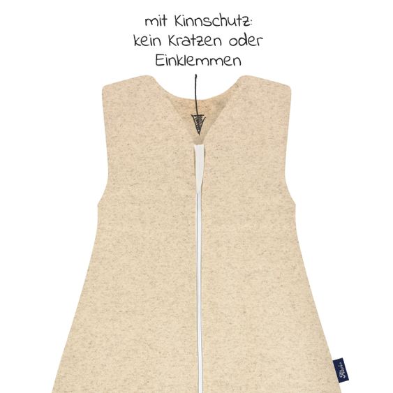 Alvi Sleep Overall Light - Special Fabric - Hemp Nature - Gr. 70 cm
