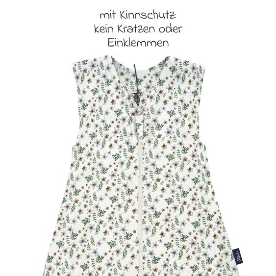 Alvi Sleep-Overall - Organic Cotton - Petit Fleurs - Gr. 110 cm