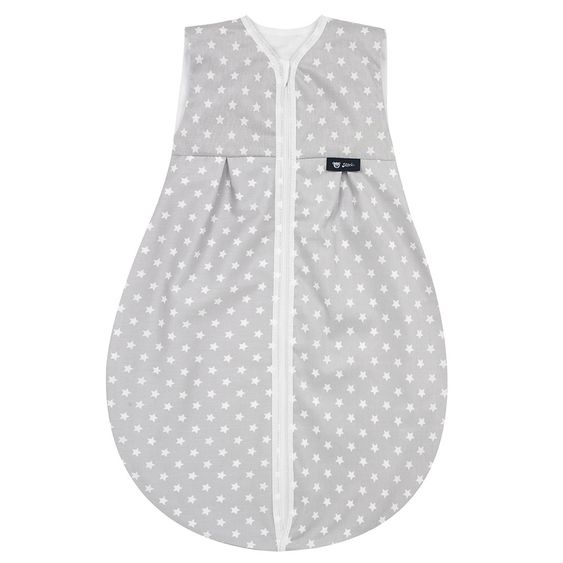 Alvi Sommer-Kugelschlafsack Molton Light - Stars Silber - Gr. 80cm