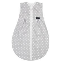 Sommer-Kugelschlafsack Molton Light - Stars Silber - Gr. 80cm