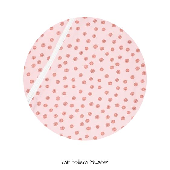 Alvi Sommer-Schlafsack Sommertraum - Organic Cotton - Curly Dots - Gr. 110 cm