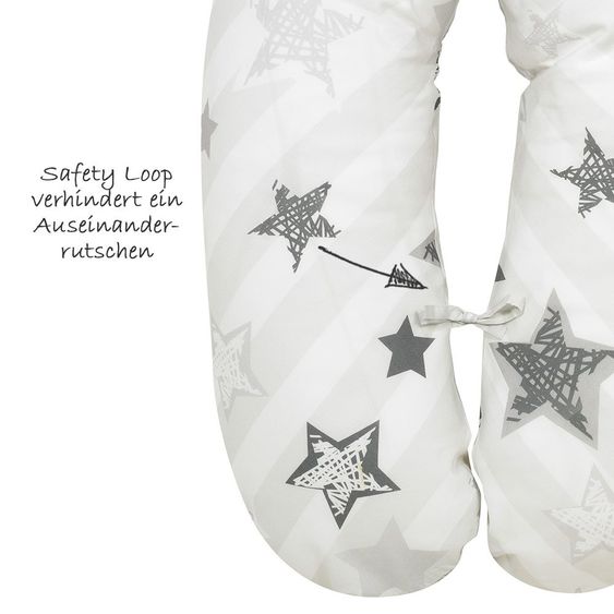 Alvi Stillkissen 190 cm - Silver Star