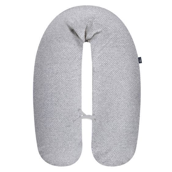 Alvi Stillkissen mit Mikroperlen-Füllung inkl. Bezug 190 cm - Special Fabric - Piqué
