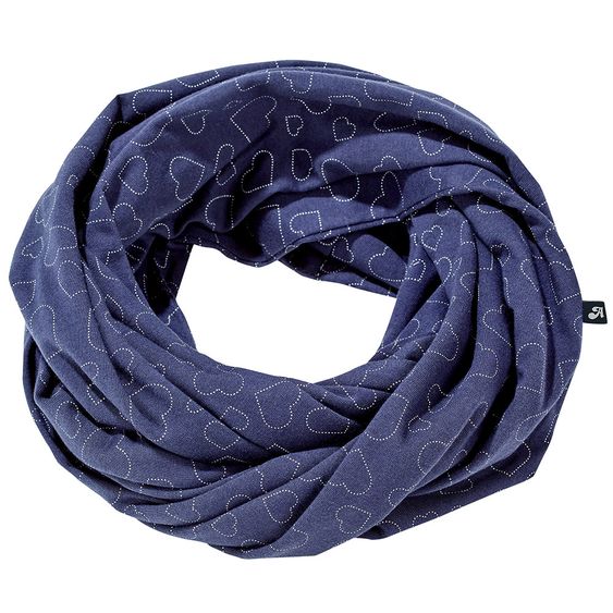 Alvi Stillschal 2 in 1 - Hearts - Navy