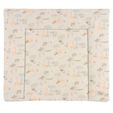 Stoff-Wickelauflage Jersey 70 x 85 cm - Jungle