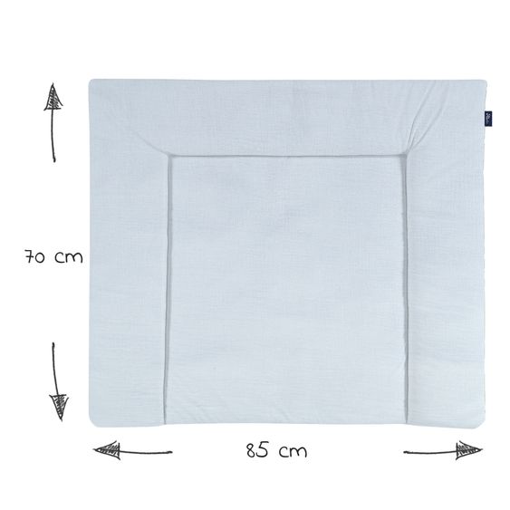 Alvi Stoff-Wickelauflage Mull 70 x 85 cm - Sky Way