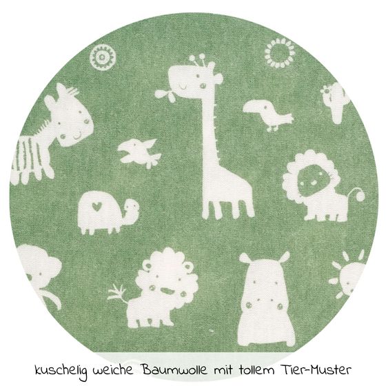 Alvi Strampelsack Schlupfmäxchen Light - Granite Animals