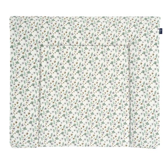 Alvi Stoff-Wickelauflage Jersey Organic Cotton 70 x 85 cm - Petit Fleurs