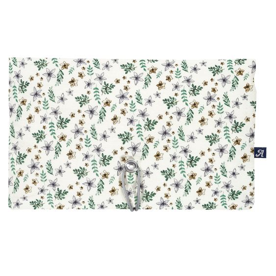 Alvi Windeltasche aus Bio-Baumwolle 28 x 18 cm - Petit Fleurs