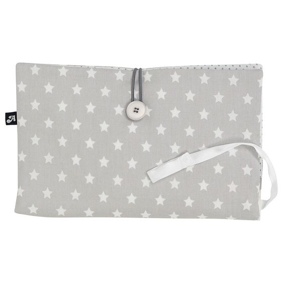 Alvi Windeltasche - Stars - Silber