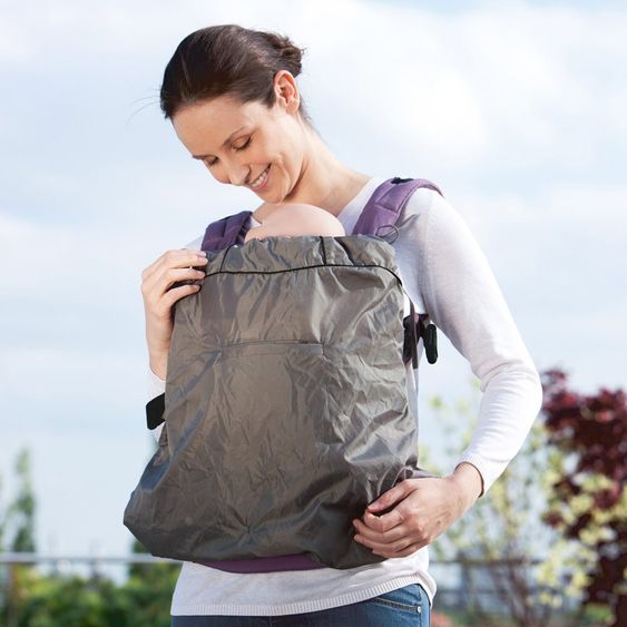 Amazonas Regenschutz für Babytrage - Beige