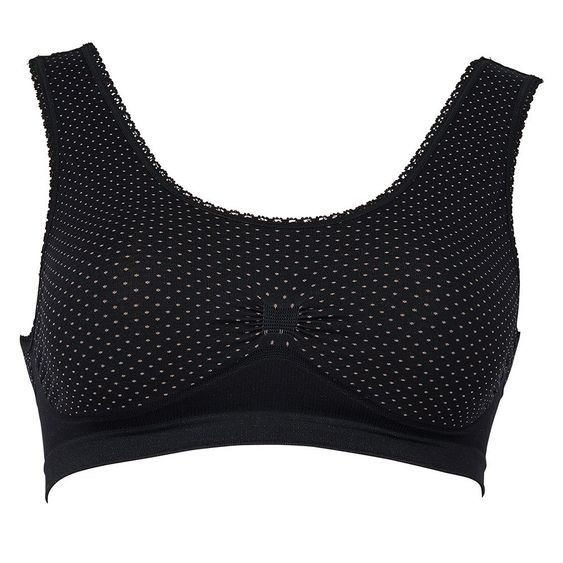 Anita Bustier Gravidanza senza cuciture - Macchie nere - Taglia L
