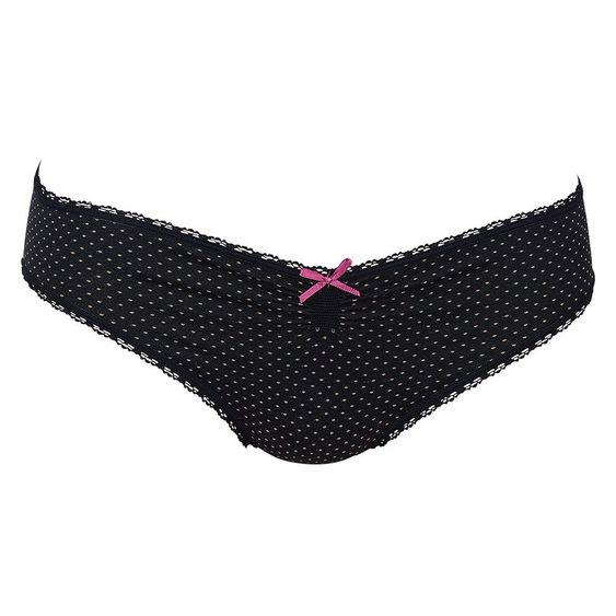 Anita Slip Seamless - Spots Schwarz - Gr. M
