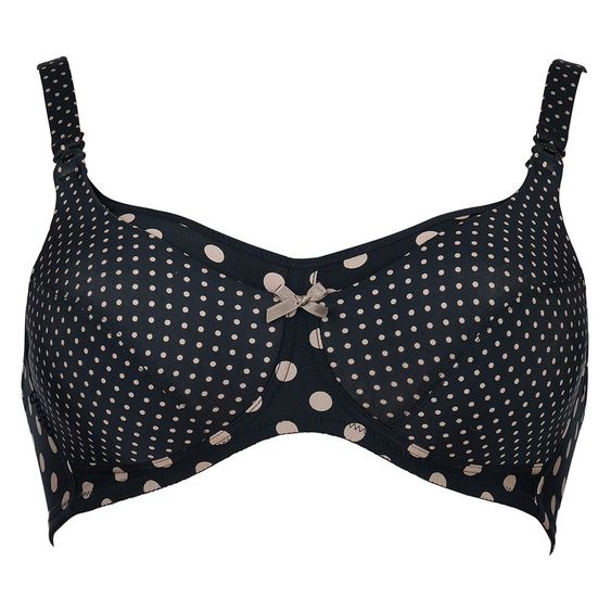 Anita Nursing Bra - Polka Dot - Black - Size 75 E