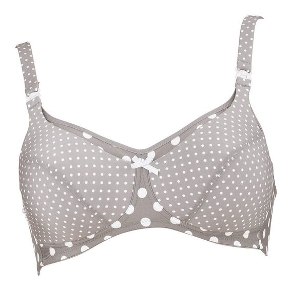 Anita Nursing Bra - Polka Dot - Stone - Size 75 C