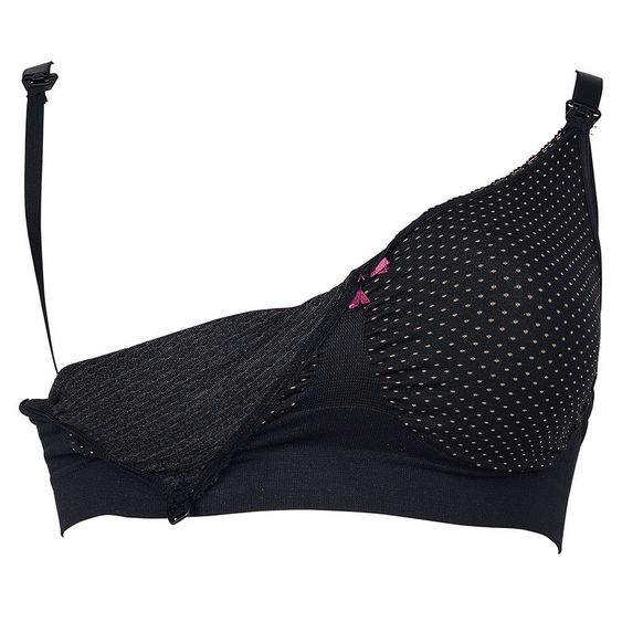 Anita Still-BH Seamless - Punkte Schwarz - Gr. M