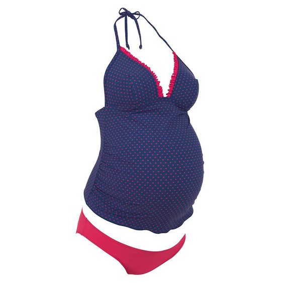 Anita Tankini Kamaka Tupfen - Lilac - Gr. 44 C
