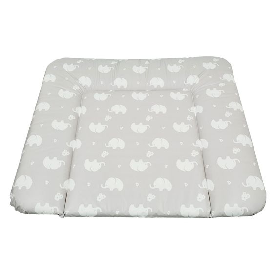 Asmi Wickelauflage Soft Folie - Elefant - Ecru