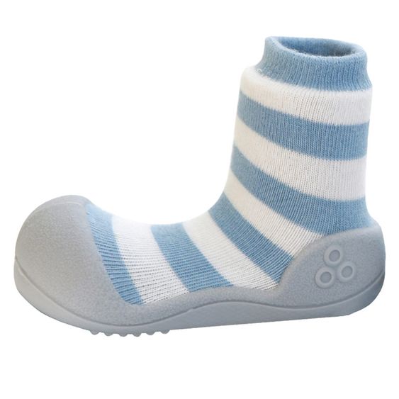 Attipas Lauflernschuhe Natural Herb Bio - Blau - Gr. 19
