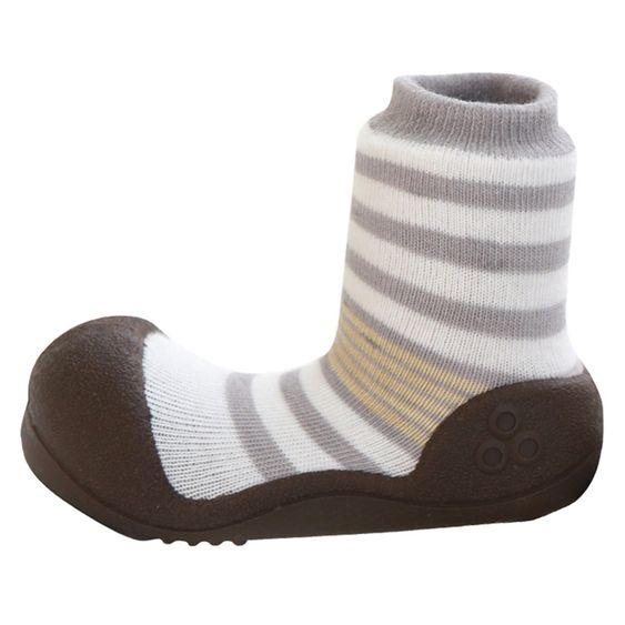 Attipas Lauflernschuhe Natural Herb Bio - Braun - Gr. 19