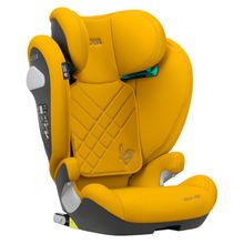 Kindersitz Sora-Fix i-Size ab 3,5 Jahre - 12 Jahre (100 cm - 150 cm) mit Isofix nur 5,5 kg - Beach Yellow