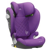 Kindersitz Sora-Fix i-Size ab 3,5 Jahre - 12 Jahre (100 cm - 150 cm) mit Isofix nur 5,5 kg - Lila