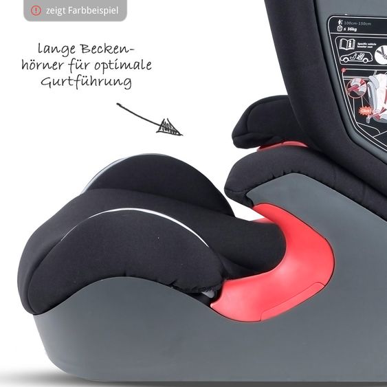Avova Seggiolino Star Fix i-Size 100 cm - 150 cm / da 3 a 12 anni - Rosso Acero