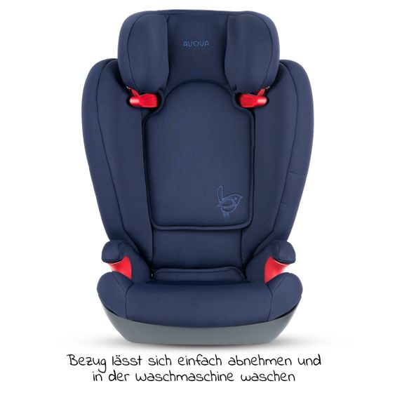 Avova Kindersitz Star i-Size 100 cm - 150 cm / 3 Jahre bis 12 Jahre - Atlantic Blue - Atlantic Blue