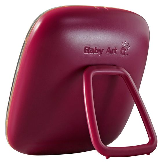 Baby Art Gipsabdruck-Set Hello Baby - Burgundy