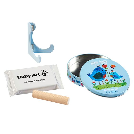 Baby Art Scatola magica con calco in gesso - Edizione limitata di uccelli