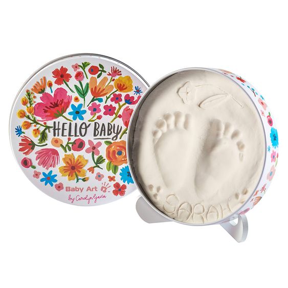 Baby Art Plaster cast set Magic Box - Limited Edition Flowers