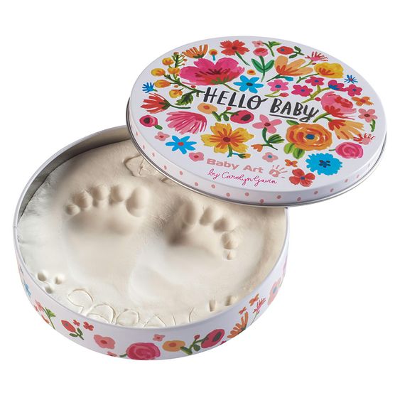 Baby Art Plaster cast set Magic Box - Limited Edition Flowers