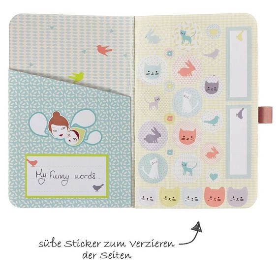 Baby Art Notizbuch My funny Words