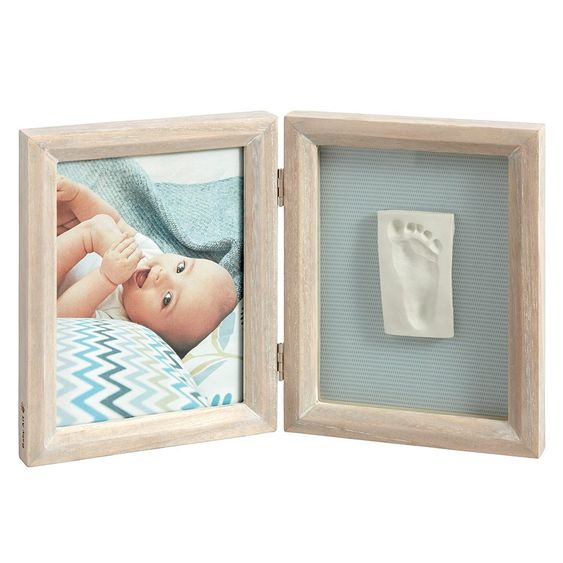 Baby Art Rahmen für Foto & Gipsabdruck - Stormy
