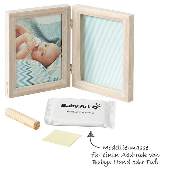 Baby Art Rahmen für Foto & Gipsabdruck - Stormy