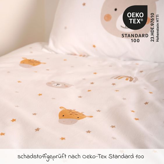 Baby Best Bettwäsche Flanell 100 x 135 cm - Little Friends