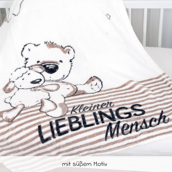 Baby Best Kuscheldecke 75 x 100 cm - Kleiner Lieblingsmensch