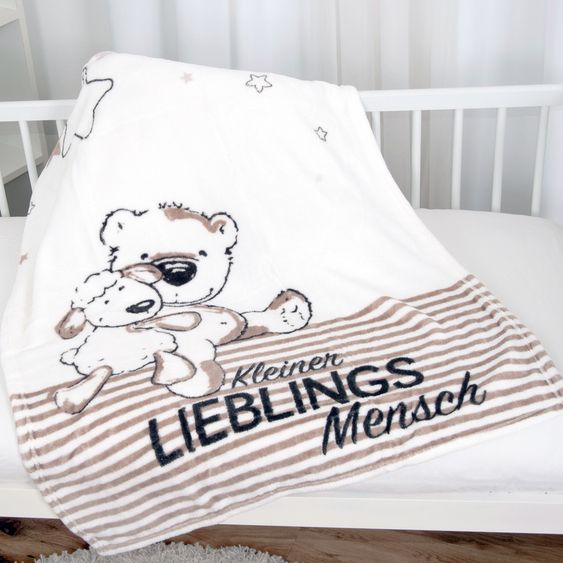 Baby Best Kuscheldecke 75 x 100 cm - Kleiner Lieblingsmensch