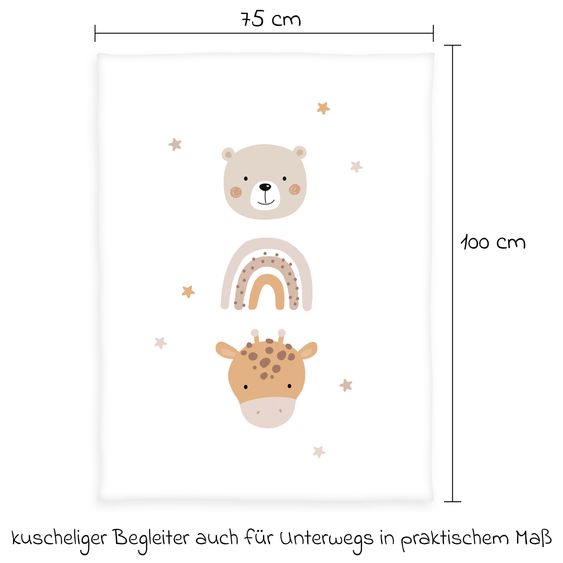 Baby Best Kuscheldecke 75 x 100 cm - Little Friends
