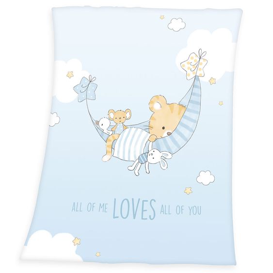 Baby Best Kuscheldecke - 75 x 100 cm - Little Tiger