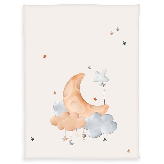 Baby Best Kuscheldecke 75 x 100 cm - Moon & Stars