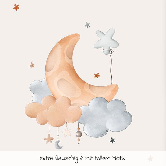 Baby Best Kuscheldecke 75 x 100 cm - Moon & Stars